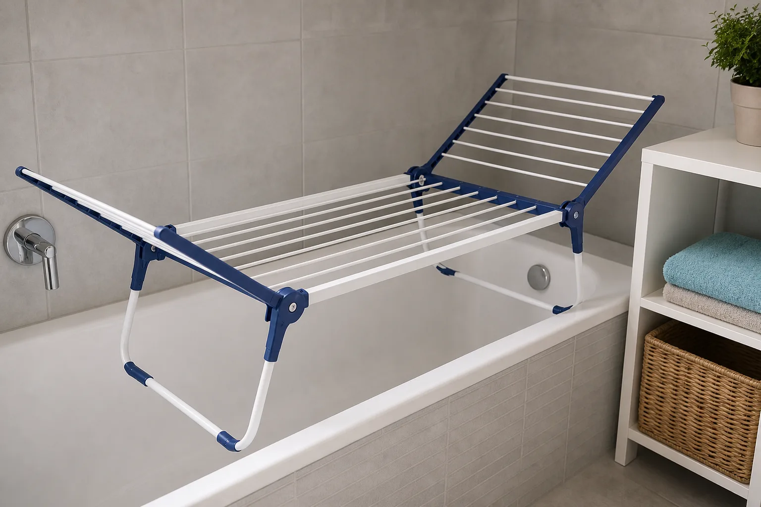 Waeschestaender fuer die Badewanne: Geeignete Modelle und wichtige Kaufkriterien